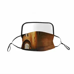 Old Jerusalem Road To The Kotel Eye Face Mask