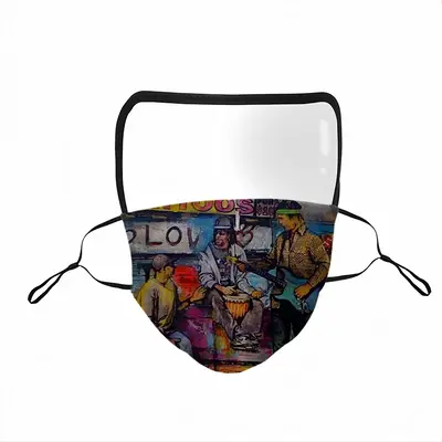 Venice Beach Eye Face Mask