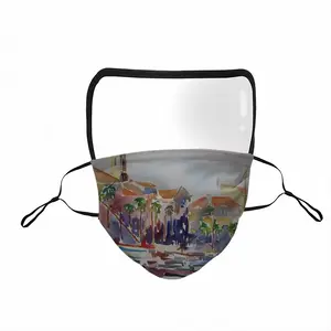 Sanary Sur Mer A Mediterranean Harbour Eye Face Mask