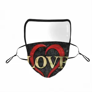 Love Is The Answer Eye Face Mask