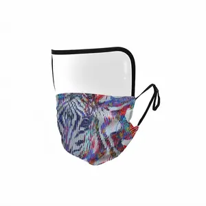 The Colorful Zebra Eye Face Mask