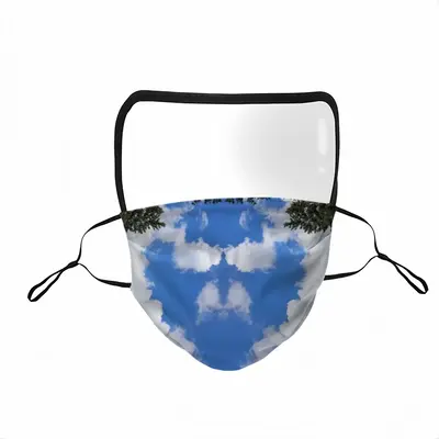 Head In The Clouds Eye Face Mask