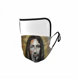 Christ Face Eye Face Mask