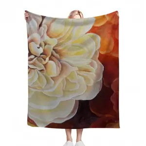 Roses Flannel Blanket (Multi-Size, Vertical)