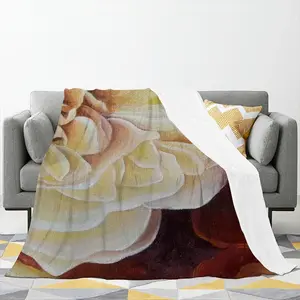 Roses Flannel Blanket (Multi-Size, Vertical)