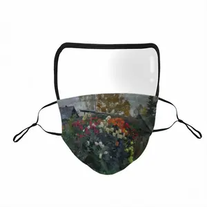 The Autumn Flowers Eye Face Mask