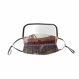 Katzs Deli New York City Eye Face Mask