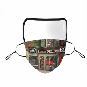 Landmark Deli New York City Eye Face Mask