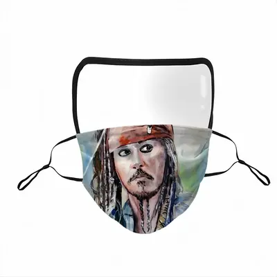 Johnny Depp Jack Sparrow Eye Face Mask