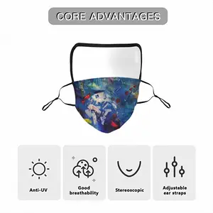 Space Station Eye Face Mask