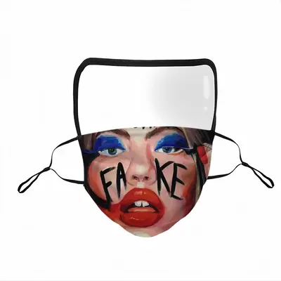 It Is All Fake Fashion Eye Face Mask