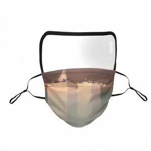 Sailboat And Boats Anchored Eye Face Mask