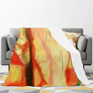 Color Game Flannel Blanket (Multi-Size, Vertical)