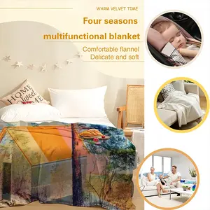 Free Air Flannel Blanket (Multi-Size, Vertical)