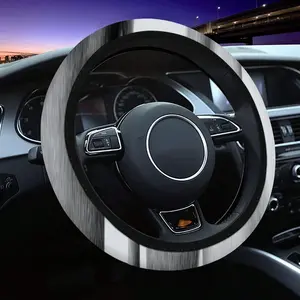 Amorphous Shapes Car Steering Wheel Cover