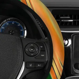 Papaya Freestyle Car Steering Wheel Cover