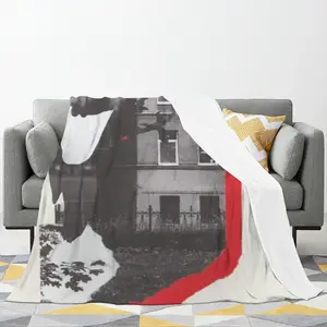 Wwf Ivory-Billed Woodpecker Flannel Blanket (Multi-Size, Vertical)