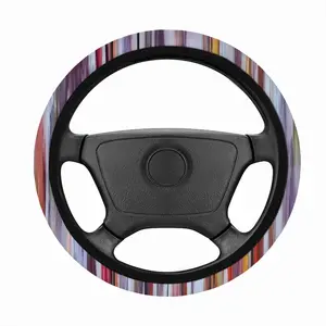 Working On Fire Car Steering Wheel Cover