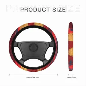 Derrida Bird Car Steering Wheel Cover