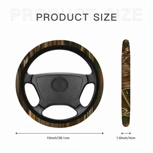 Jews Fleeing The Pogroms Car Steering Wheel Cover