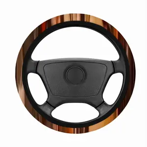 Shabes In Shtetl Car Steering Wheel Cover