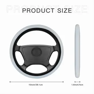 Untitled 17N Car Steering Wheel Cover