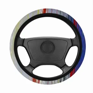 Sunrise On Pluto Car Steering Wheel Cover