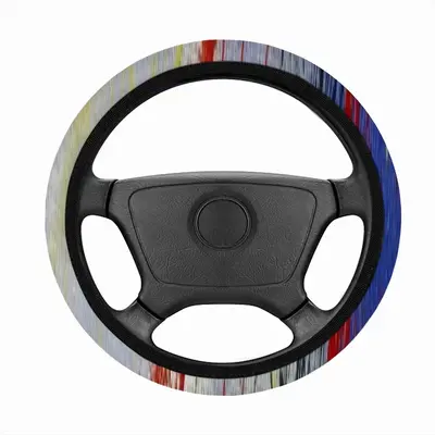 Sunrise On Pluto Car Steering Wheel Cover