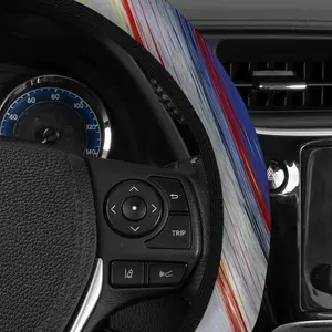 Sunrise On Pluto Car Steering Wheel Cover