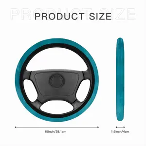 Clear Water Car Steering Wheel Cover