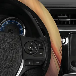 Primordial Highway Car Steering Wheel Cover