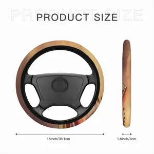 Primordial Highway Car Steering Wheel Cover