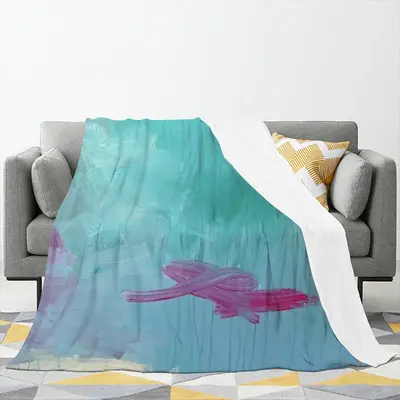 Falling Into The Day Flannel Blanket (Multi-Size, Vertical)