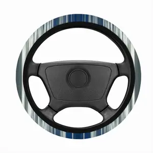 Cloudy With A Chance Of Vishnu Car Steering Wheel Cover