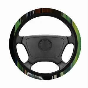 Village Silence Car Steering Wheel Cover