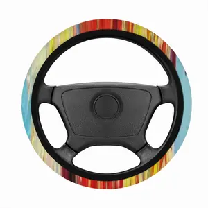 “Oriental Motif” Car Steering Wheel Cover