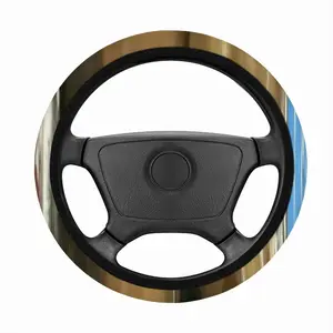 Arabica Man Car Steering Wheel Cover