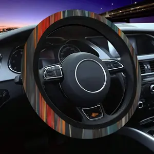 Road To Brotherhood Car Steering Wheel Cover