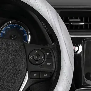 Pure Surrender Car Steering Wheel Cover