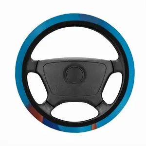 My Hokusai 12 Car Steering Wheel Cover