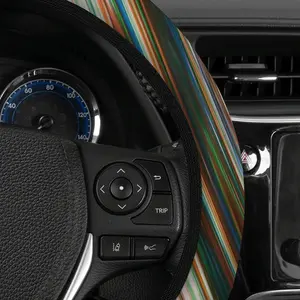 Time Does Not Wait Car Steering Wheel Cover