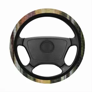 Among The Waterfalls Car Steering Wheel Cover