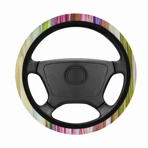 Floral Rhapsody Car Steering Wheel Cover