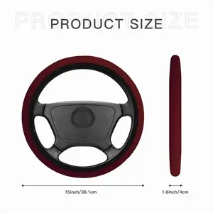 Landscape #047 Car Steering Wheel Cover