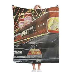 Casino “Metelica” Flannel Blanket (Multi-Size, Vertical)