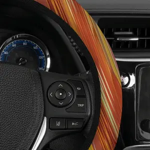 Joyous Rooster Car Steering Wheel Cover