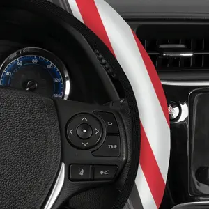 Accident Collage Car Steering Wheel Cover