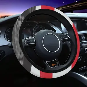 Accident Collage Car Steering Wheel Cover