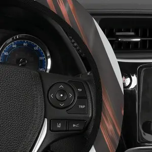 Pain Car Steering Wheel Cover