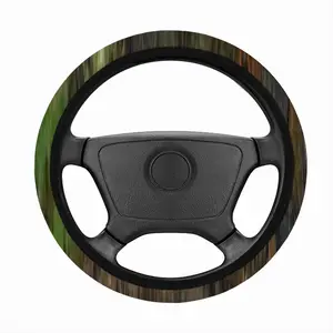 Mountain View Car Steering Wheel Cover